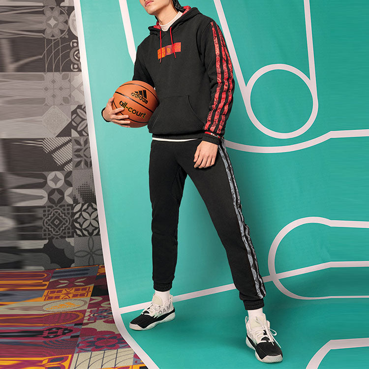 Men's adidas Limited Bundle Feet Sports Pants/Trousers/Joggers Black HD7936