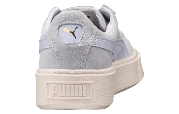 (WMNS) PUMA Suede Platform 'Blue' 363559-04
