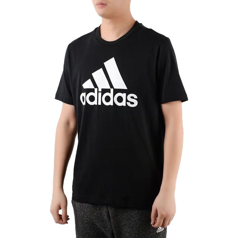adidas Classical Logo Printed TEE Men Black DT9933
