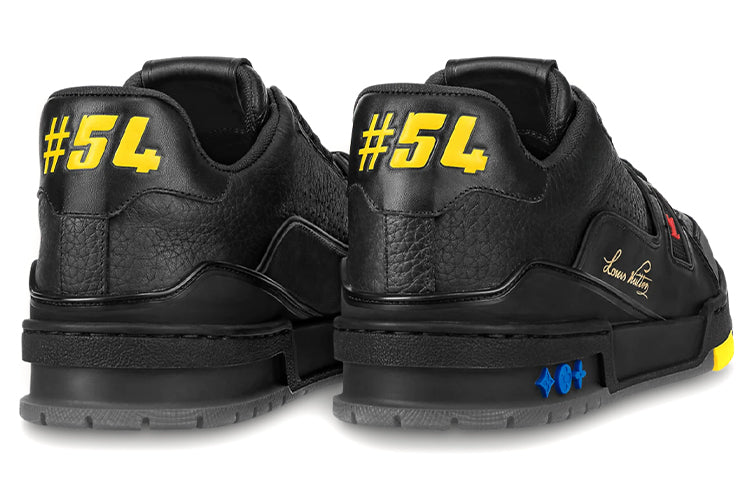 LOUIS VUITTON Trainer 'Black Leather' 1A8ZQ9