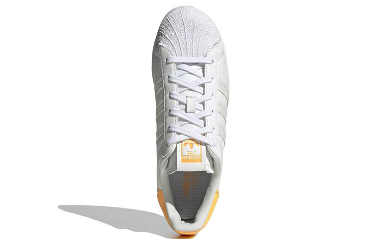 (WMNS) adidas originals Superstar 'White Yellow' GZ3452