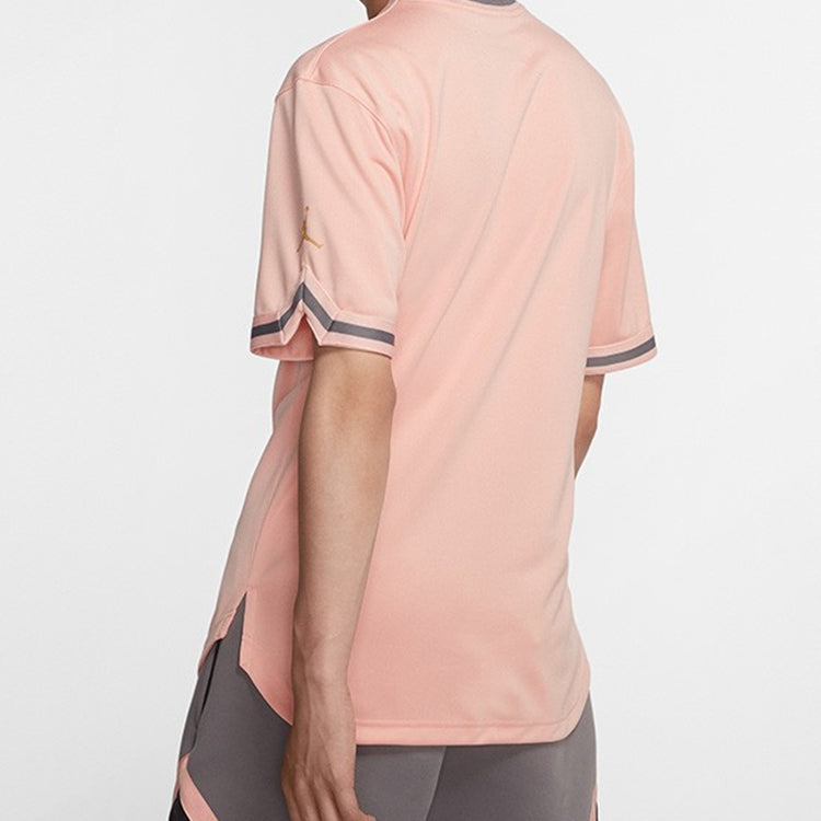 Air Jordan Alphabet Sports Short Sleeve T-Shirt Men's Pantone Color AV0183-623