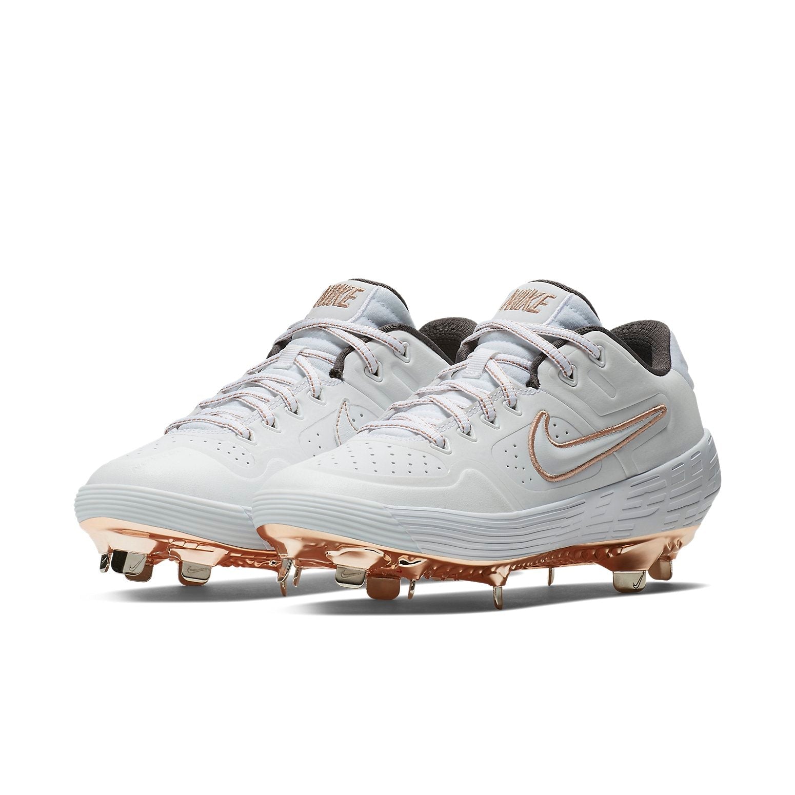 (WMNS) Nike Alpha Huarache Elite 2 Low 'Metallic Rose Gold' AJ7732-109