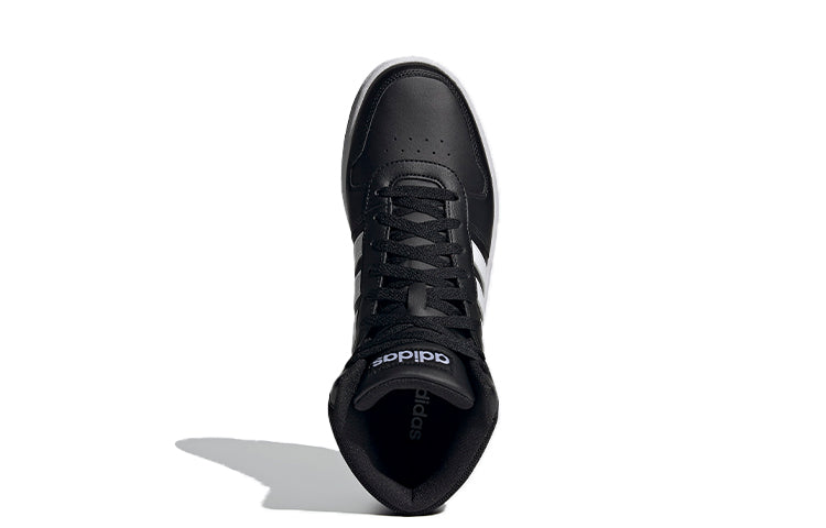 adidas Hoops 2.0 Mid 'Black White' FY8618