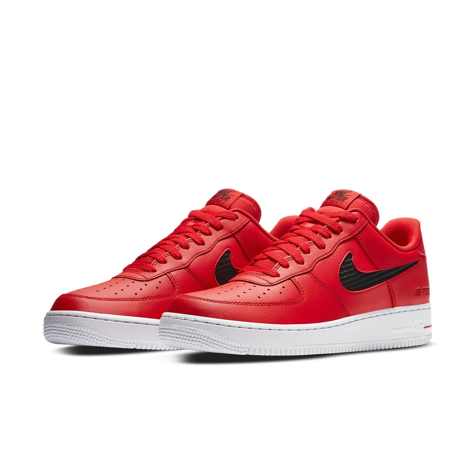 Nike Air Force 1 '07 LV8 'Cut Out Swoosh - University Red' CZ7377-600