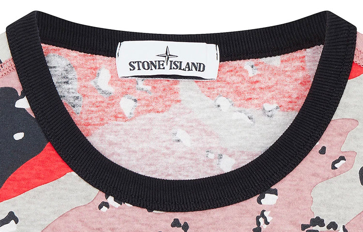 STONE ISLAND 3C+PU Desert Camo Tee 7215233E9-V0097