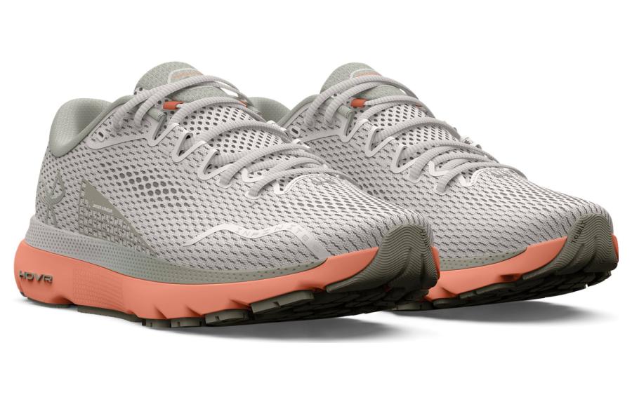 (WMNS) Under Armour HOVR Infinite 5 Sneakers 'White Clay Bubble Peach' 3026550301