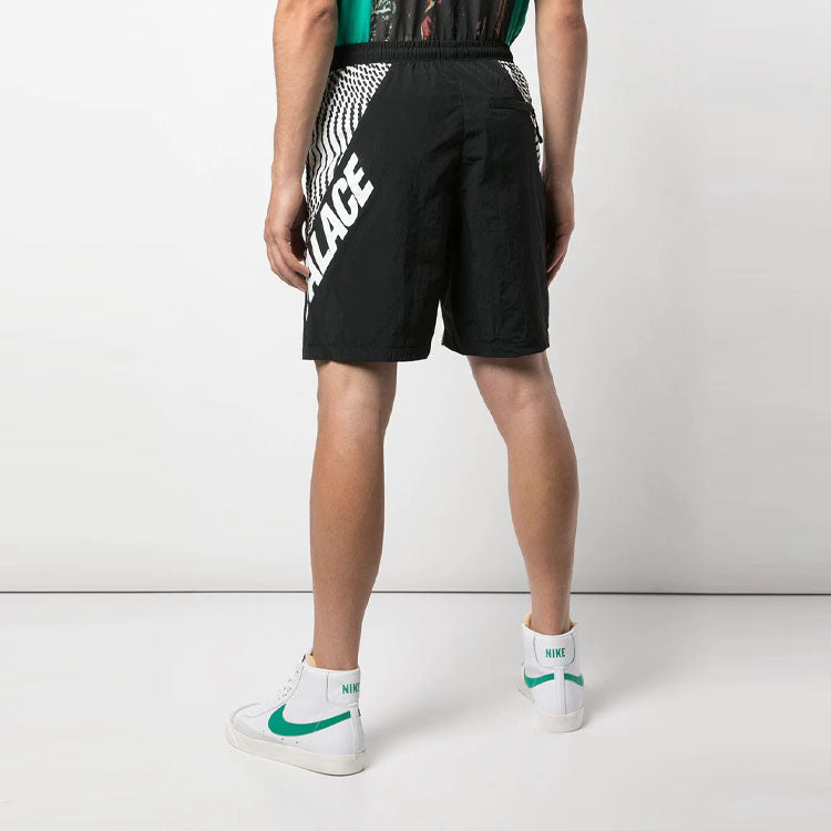 Palace Swirl Shorts 'Black' P14SS022