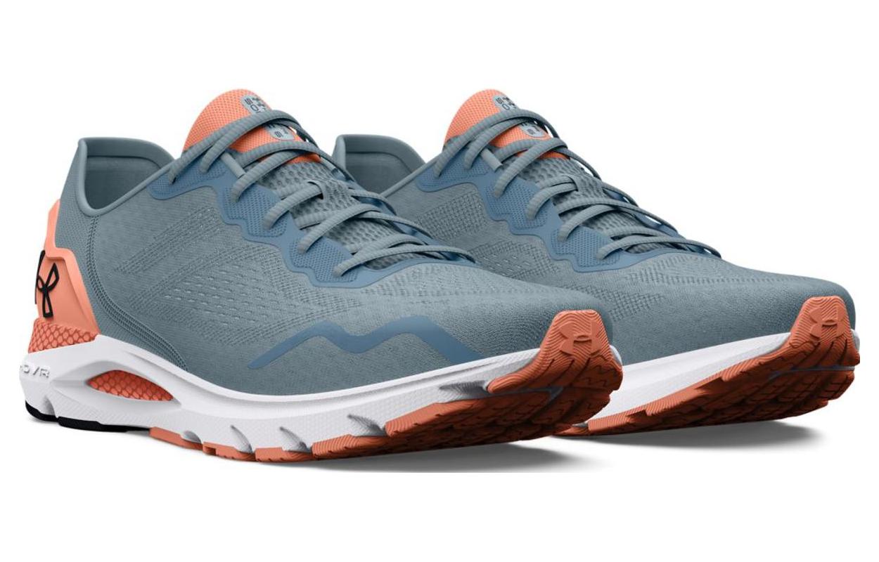 (WMNS) Under Armour HOVR Sonic 6 'Blue Granite Bubble Peach' 3026128-302