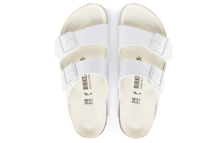 Birkenstock Arizona Birko-Flor Narrow Fit 'White' 1019046