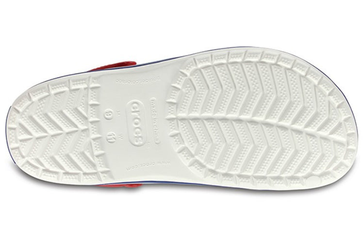 Crocs Beach Unisex White Blue Sandals 'White Blue' 11016-11I