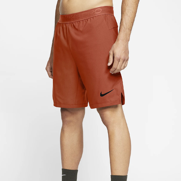 Nike Pro Flex Training Quick-dry Short Pant Male Orange CJ1958-861
