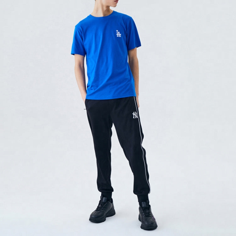 MLB Casual Loose Round Neck Couple Style Short Sleeve Blue 31TS03031-07U