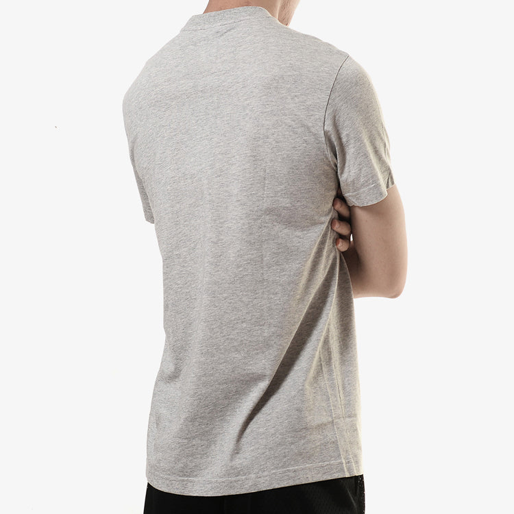 adidas Basketball Sports Round Neck Pullover Short Sleeve Gray CV8514