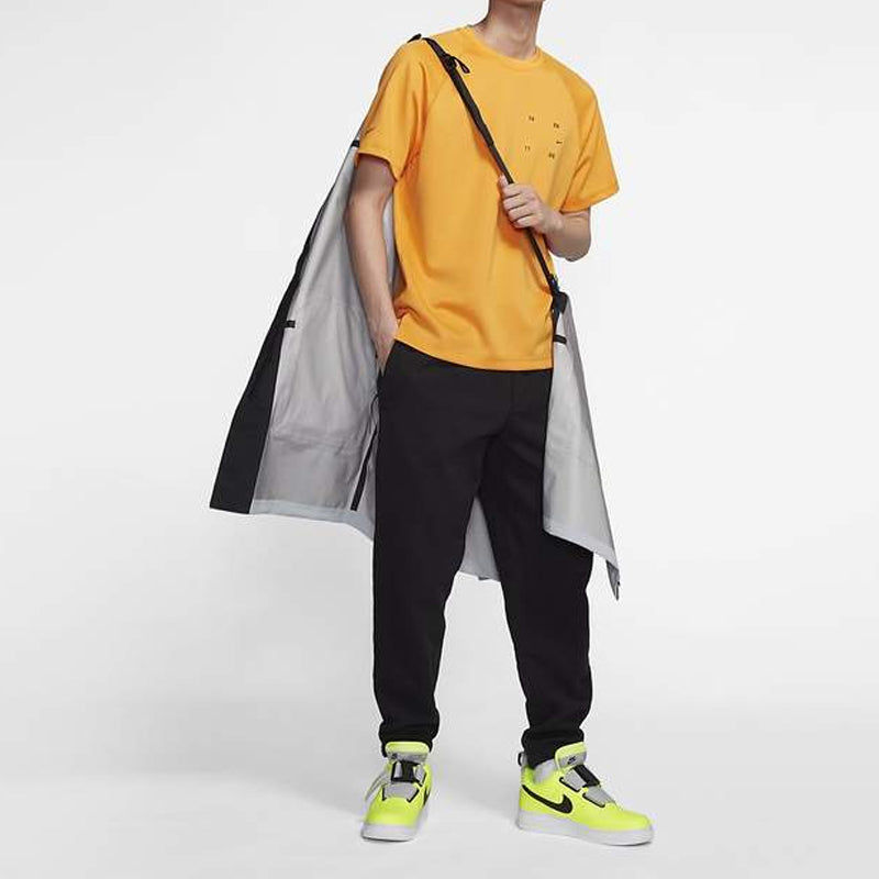 Men's Nike Lab Colorblock Sports Hooded Windbreaker Jacket Multicolor 'Black Navy Grey' CD6391-010