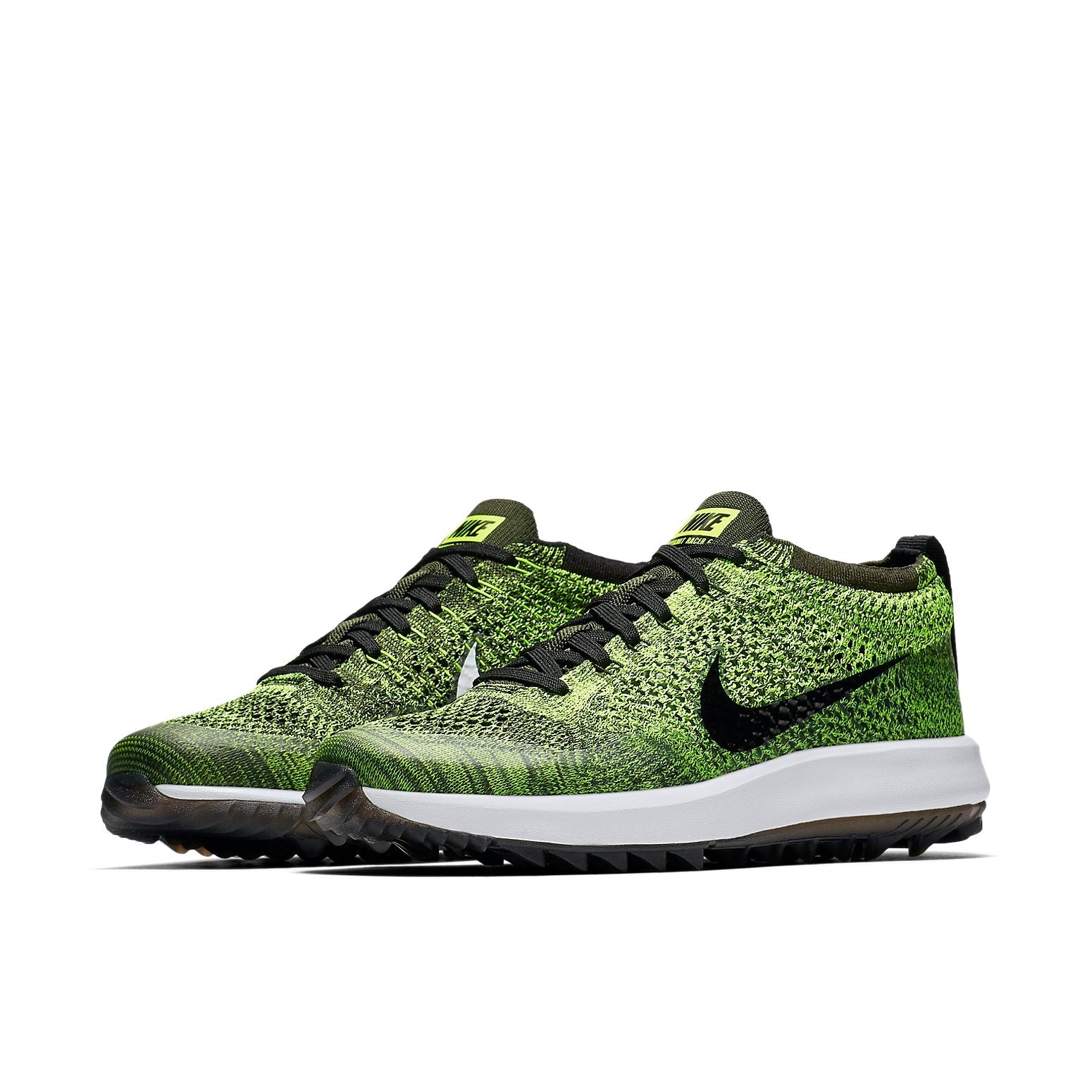 (WMNS) Nike Flyknit Racer Golf 'Volt' 909769-700