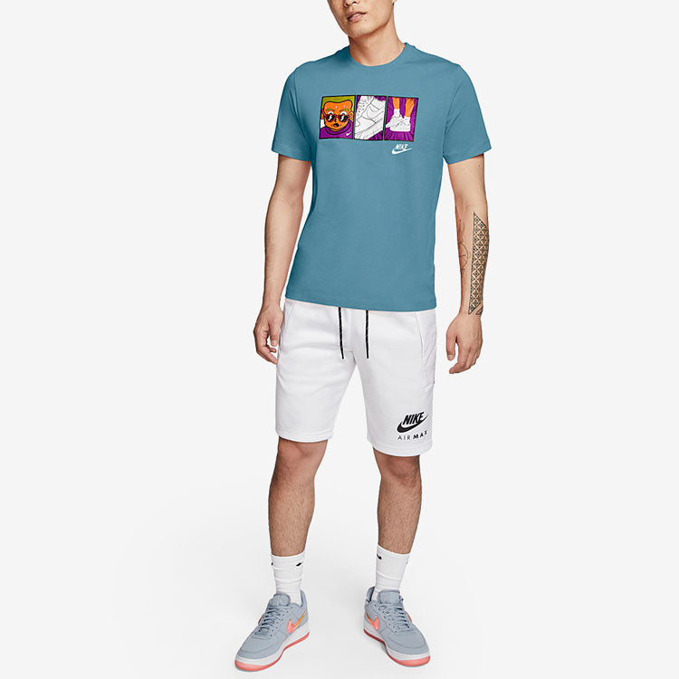 Nike Sportswear Applique T-Shirt 'Blue' CT6528-424