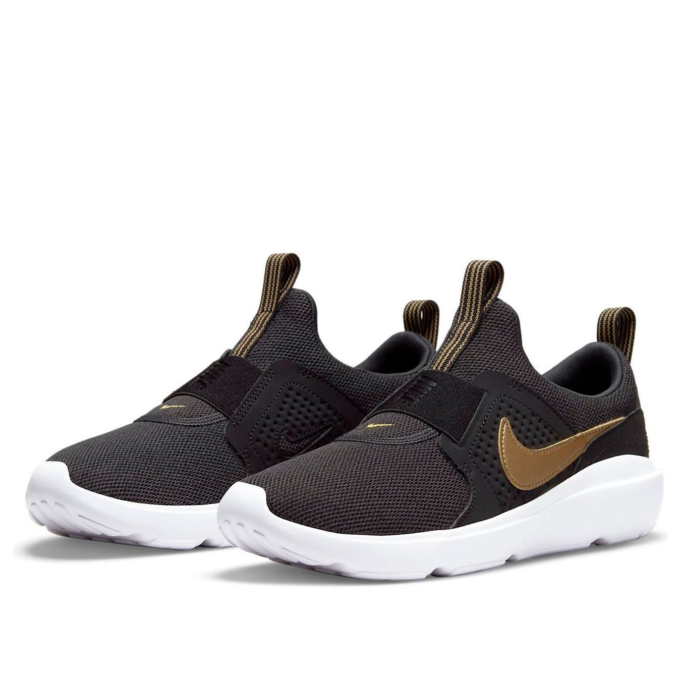 (WMNS) Nike AD Comfort 'Black Metallic Gold' DO5884-001