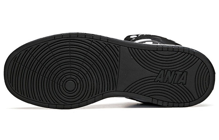 ANTA Skateboarding Series Sneakers High 'Black White' 91648060-3