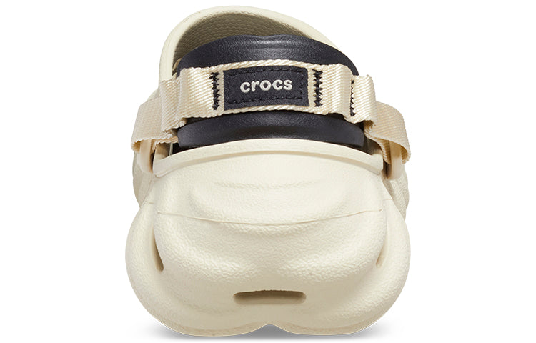 Crocs Echo Clog 'Bone Black Beige' 207937-2YJ