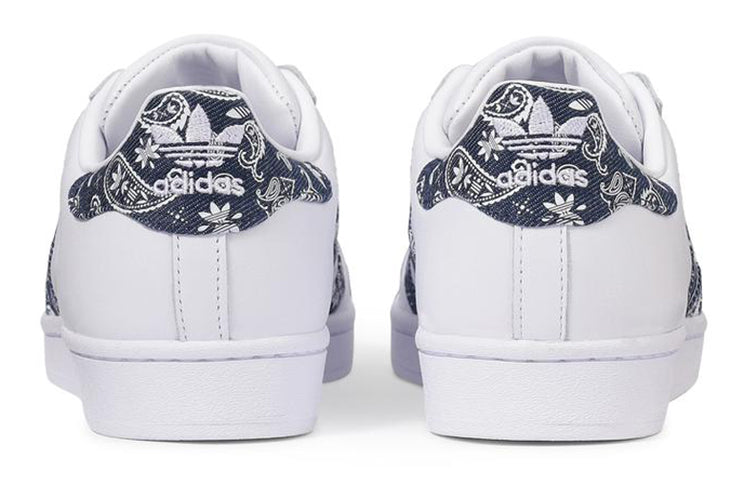 adidas originals Superstar Paisley 'White Blue' HP5508
