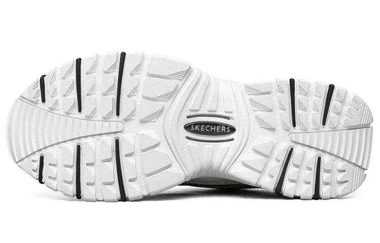 (WMNS) Skechers Energy Low Top Running Shoes White/Black 149225-WBK