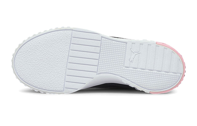 (GS) PUMA Cali Casual Board Shoes Black/White/Pink 368859-01