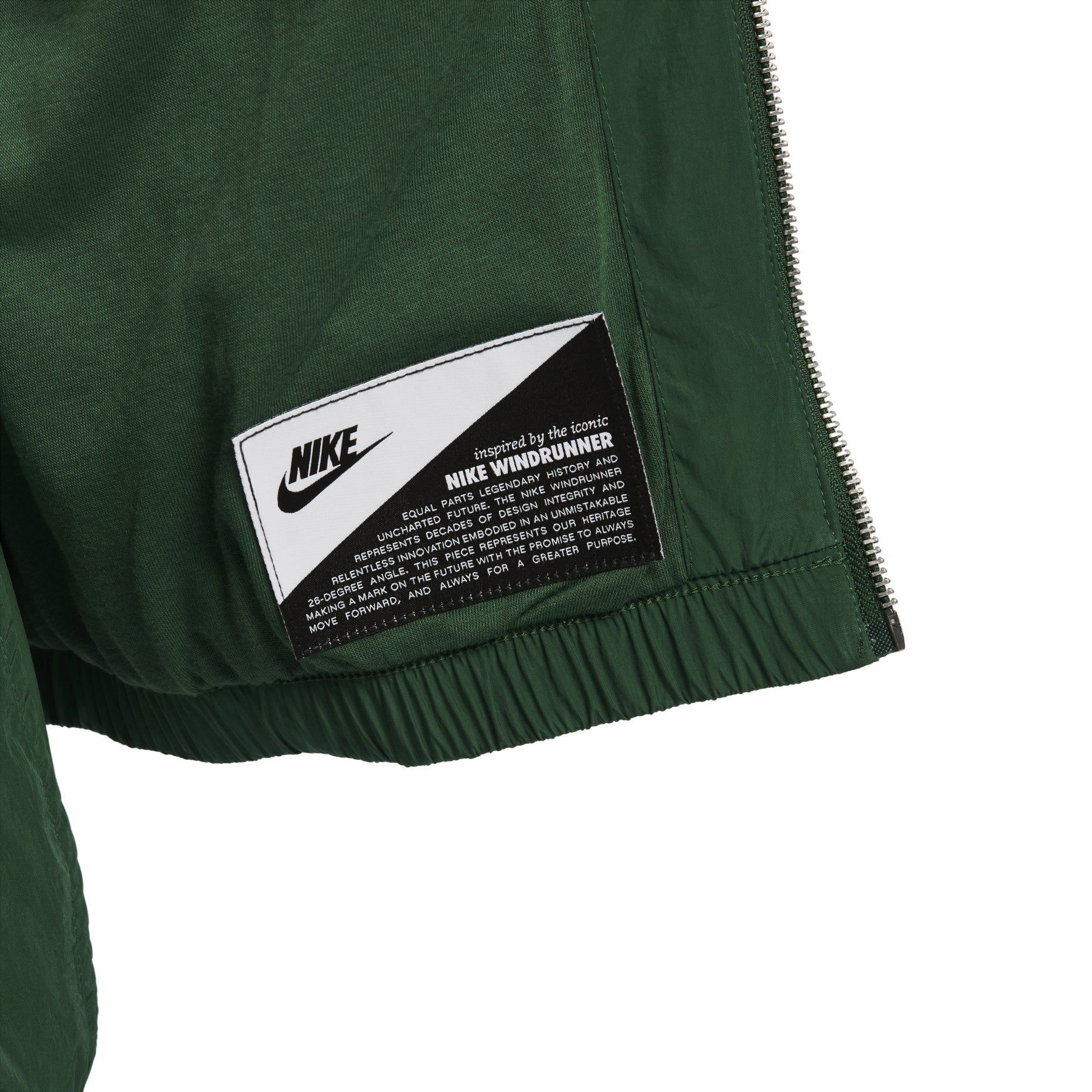 (WMNS) Nike Windrunner Woven Full Zip Jacket Asia Sizing 'Green' FV6305-300