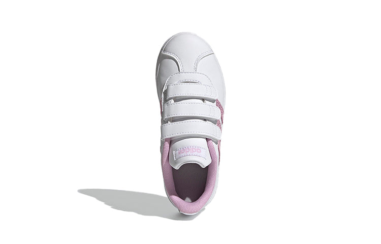 (PS) adidas VL Court 2.0 'White Purple' FY9276