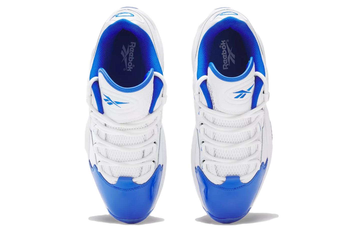 Reebok Question Low 'White Electric Cobalt' 100033891