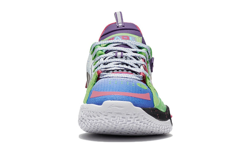 (GS) Li-Ning Wade All City 10 V1 'Green. Purple' YKBS012-5