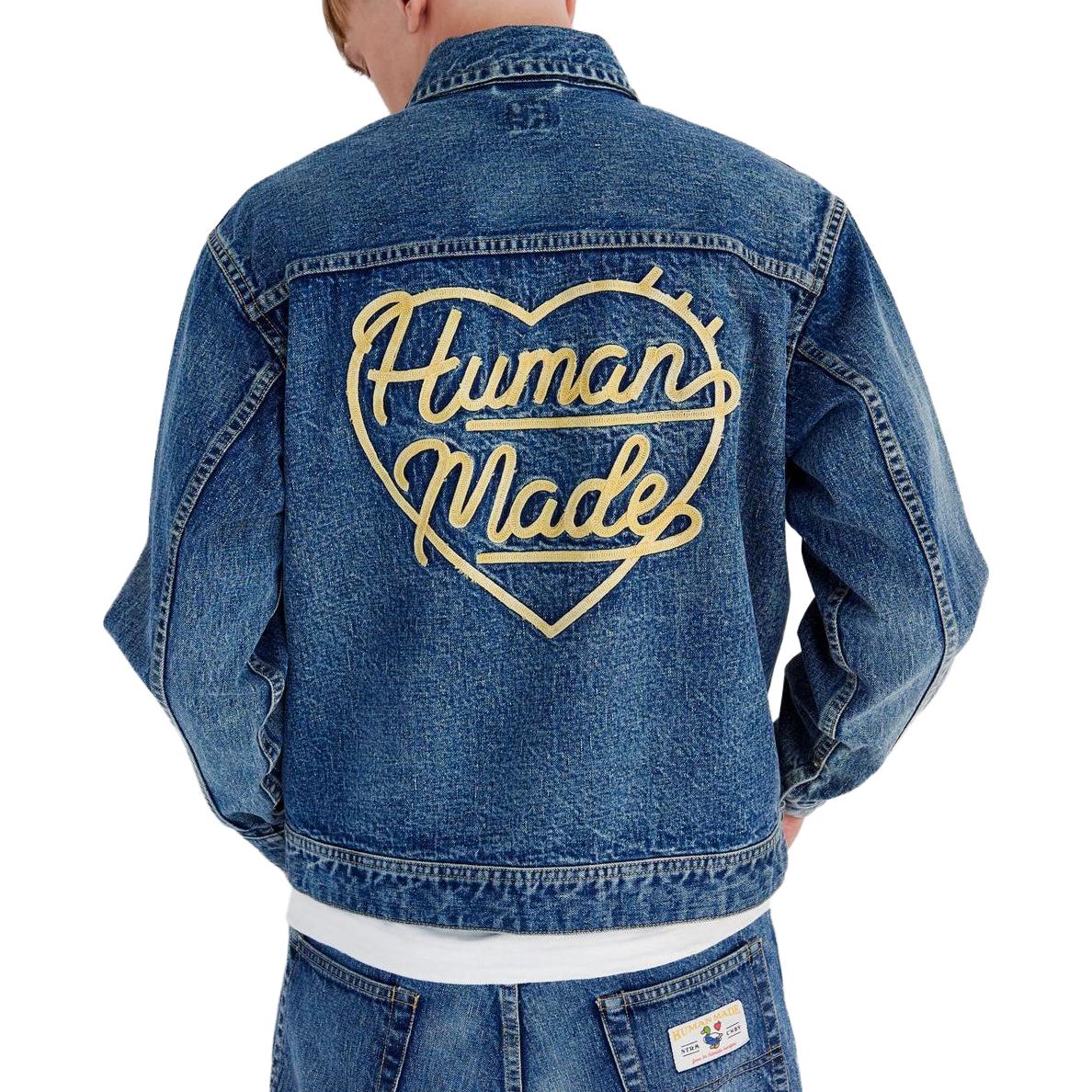 HUMAN MADE Denim Work Jacket 'Indigo' HM26JK008