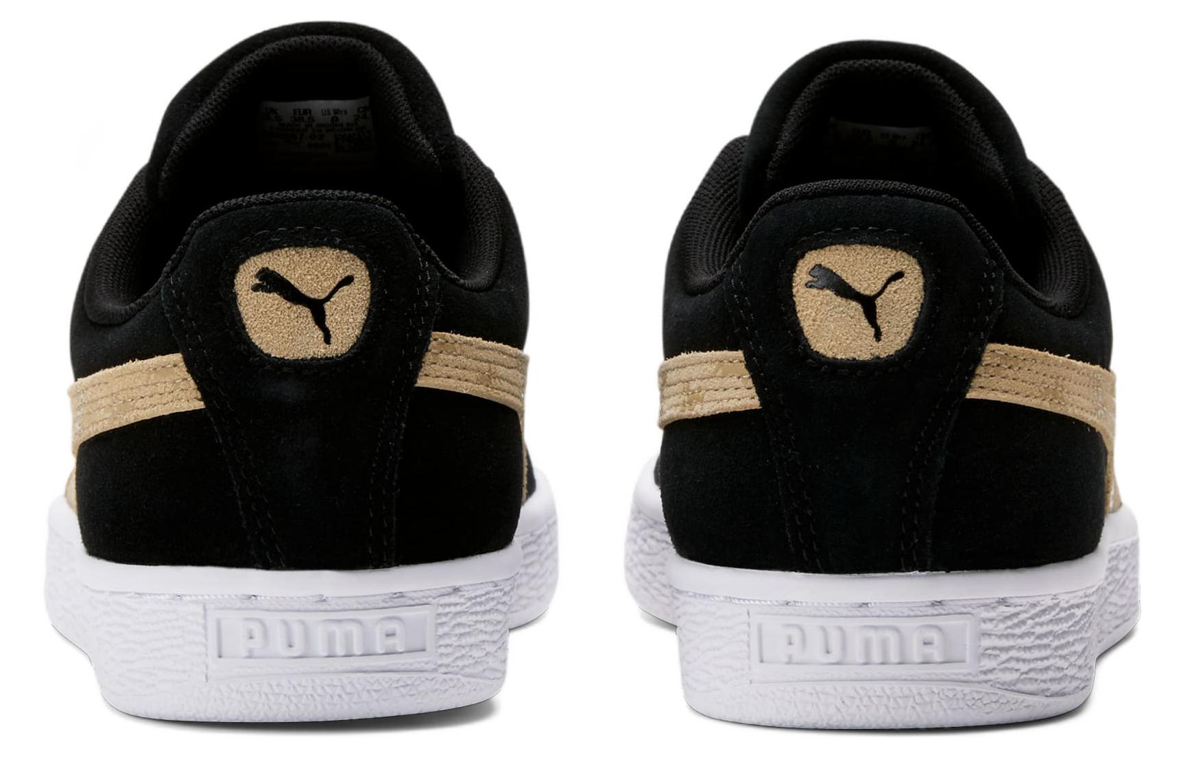 (WMNS) PUMA Suede Classic T7 'Black Light Sand' 390067-02