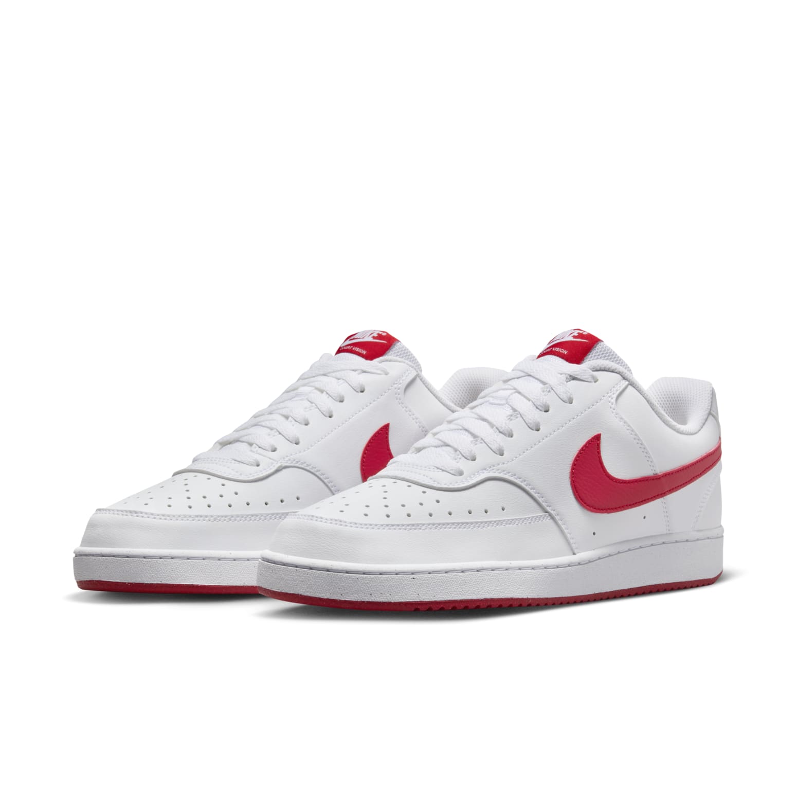 Nike Court Vision Low Next Nature 'White University Red' HF1744-101