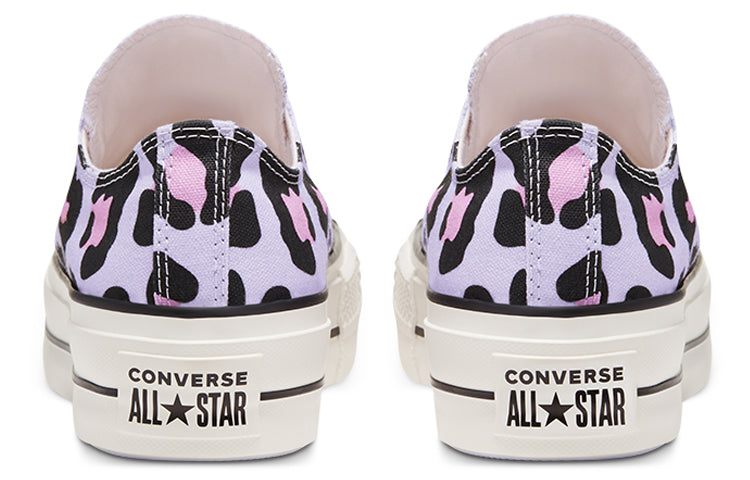 (WMNS) Converse Chuck Taylor All Star Lift Low 'Leopard' 568003C