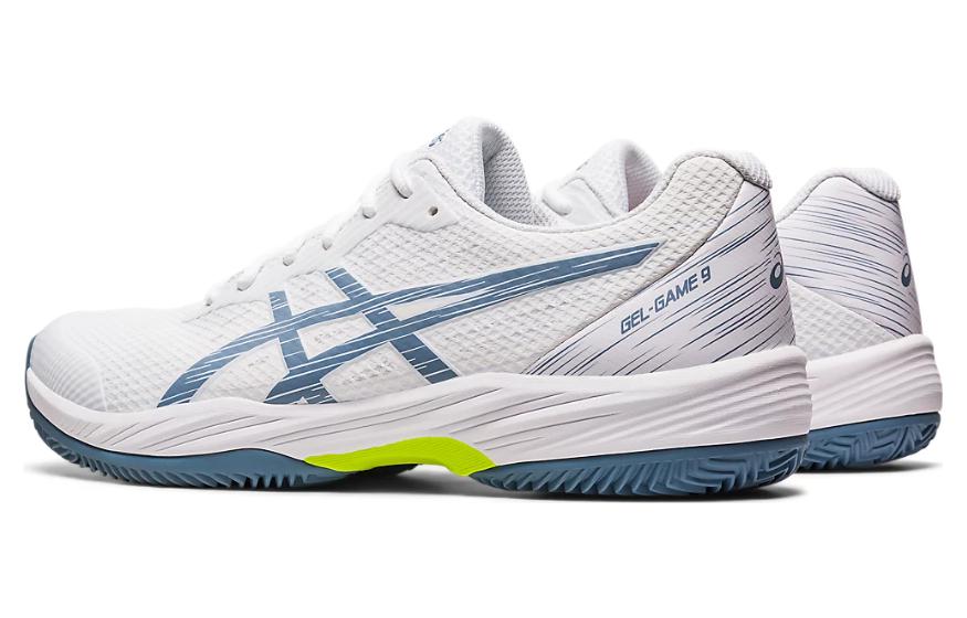 ASICS Gel-Game 9 Clay OC 'White Steel Blue' 1041A358-101