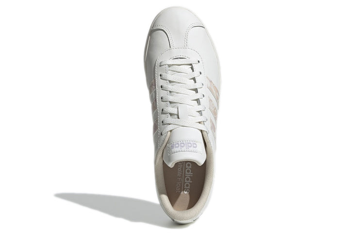 (WMNS) adidas VL Court 2.0 'White Linen' EF0021
