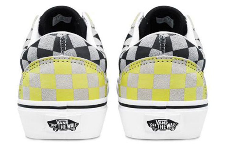 Vans Old Skool Checkerboard Blackyellow VN0A4U3BXF9