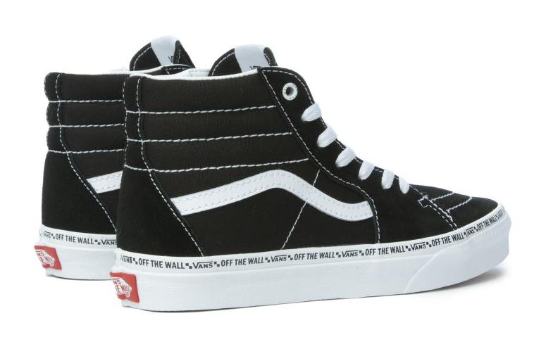 (GS) Vans SK8-Hi Skate Shoes 'Black White' VN0A4UI26BT