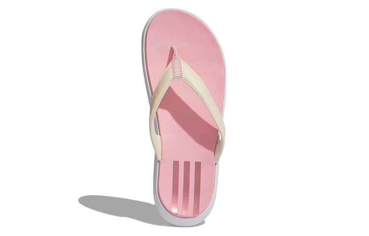 (WMNS) adidas neo Comfort Flip Flop Beige Pink Slippers 'Creamwhite Pink' FY8657