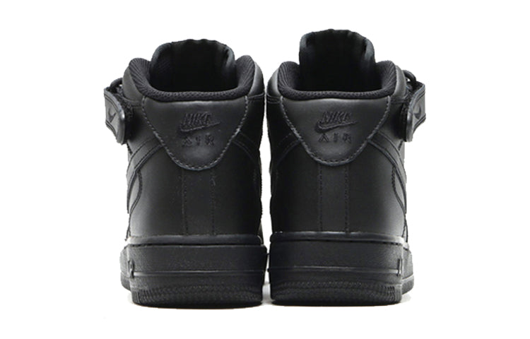 (WMNS) Nike Air Force 1 '07 Mid 'Black' 366731-001