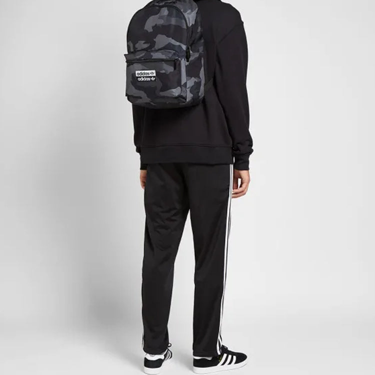 adidas Classic Backpack Camo 'Grey Black' ED8654