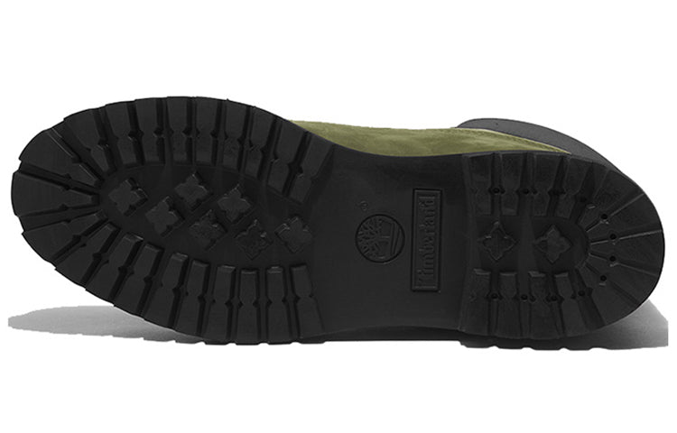Timberland 6 Inch Premium Waterproof Boots 'Green Nubuck' A2KZQW