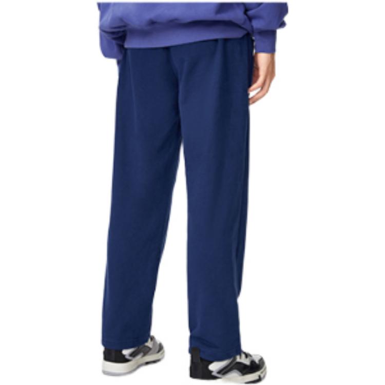 Li-Ning BadFive Graphic Straight Sweatpants 'Navy' AKLSF85-2