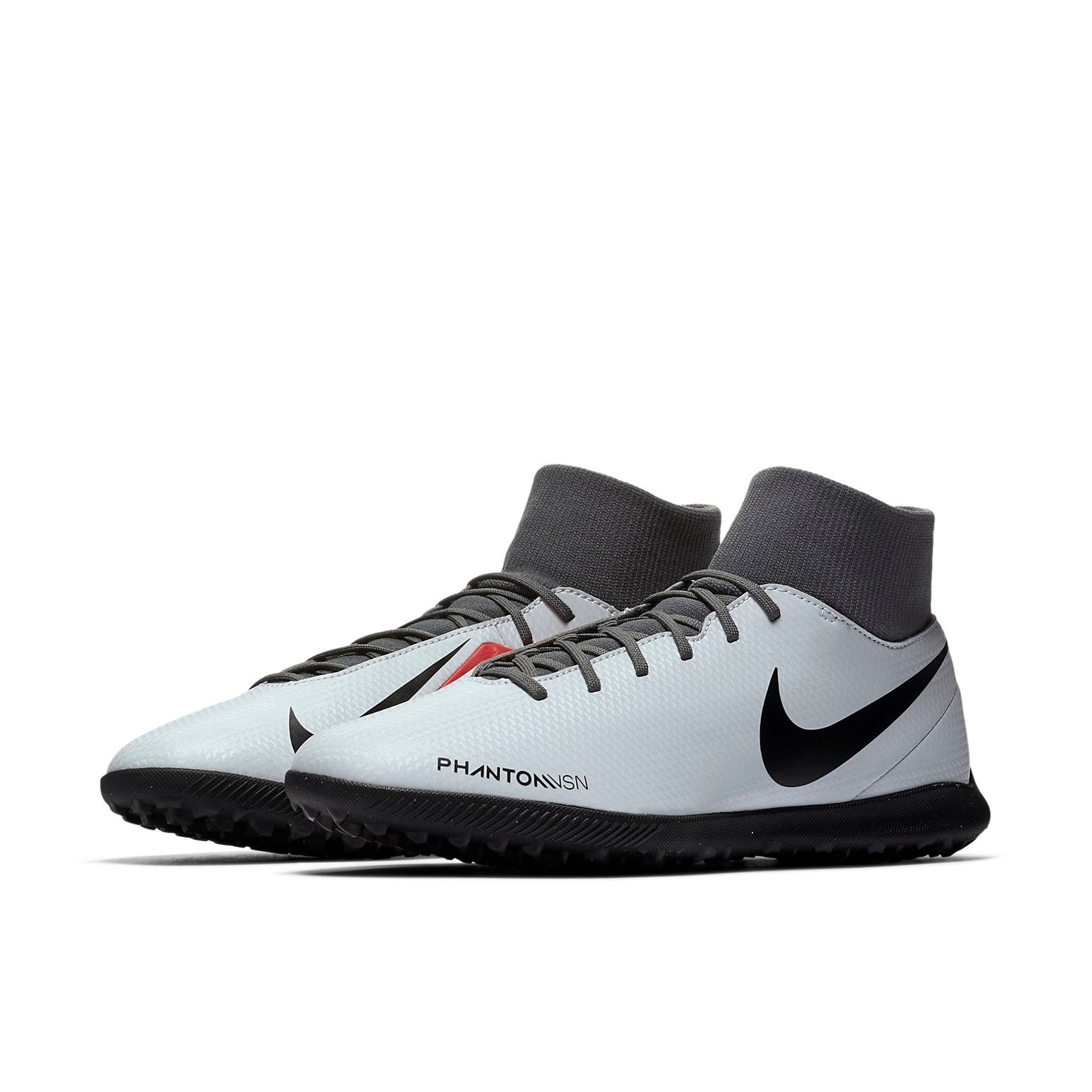 Nike Phantom Vision Club DF TF 'Phantom Black Light Crimson' AO3273-060