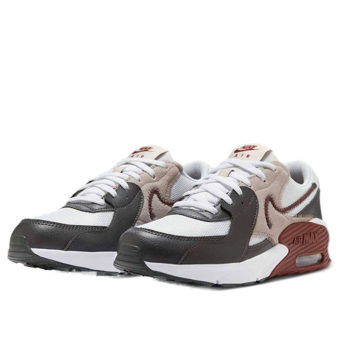 (GS) Nike Air Max Excee 'College Grey Dark Team Red' FB3058-007