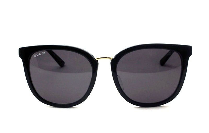 Gucci Double G Webbing Series Sunglasses Asia Edition Tortoiseshell Color Circular GG0079SK