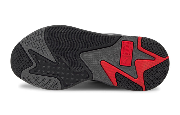 (GS) PUMA RS-X3 Twill 'Castlerock Poppy Red' 375987-02