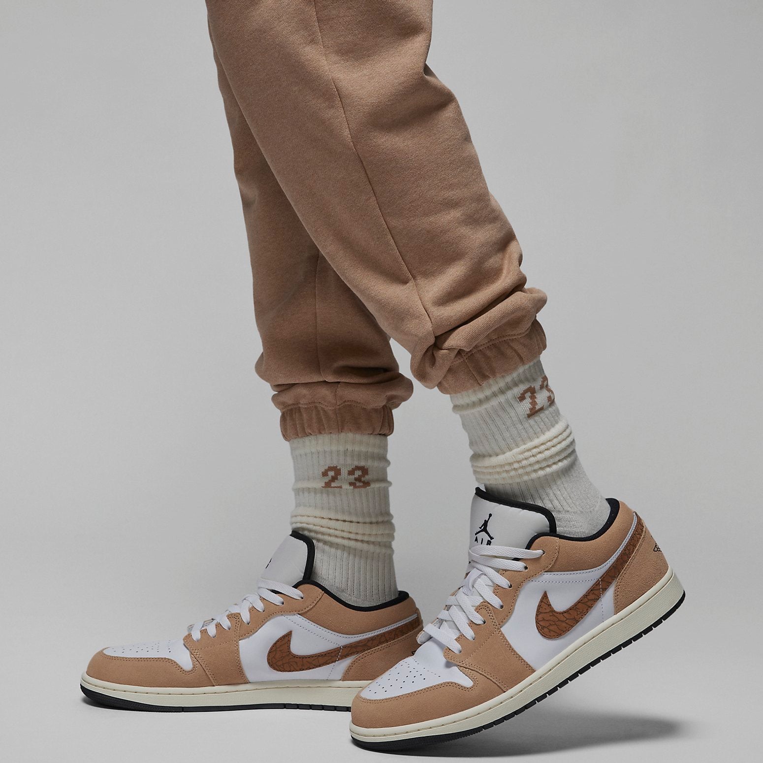 Air Jordan Flight Fleece Sweatpants 'Hemp Heather Sail' DQ7468-201