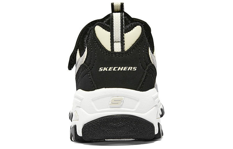 Skechers D'lites 1.0 Marathon Running Shoes 'Black Grey Beige' 302524L-BKNT